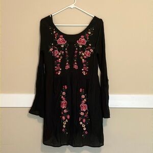 umgee Embroidered Dress